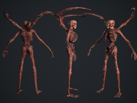 Nightmare Monster 3 Model 3D
