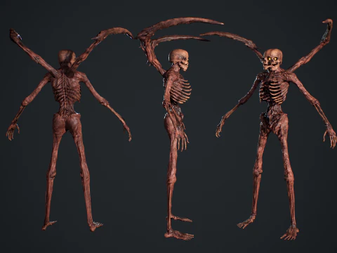 Mostro da incubo 3 Modello 3D