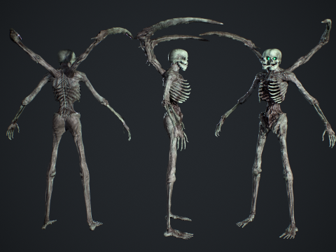 Nightmare Monster 3 Model 3D