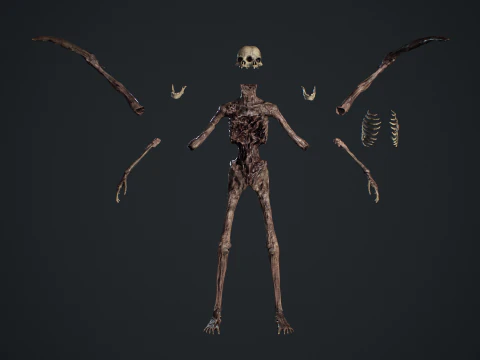 Mostro da incubo 3 Modello 3D