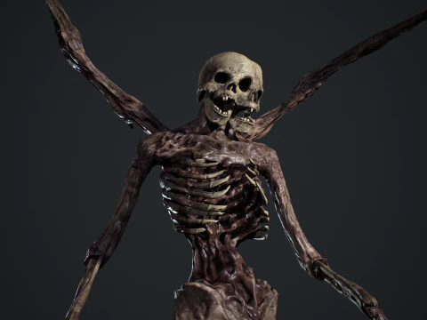 Mostro da incubo 3 Modello 3D