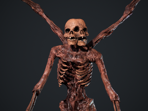 Nightmare Monster 3 Model 3D