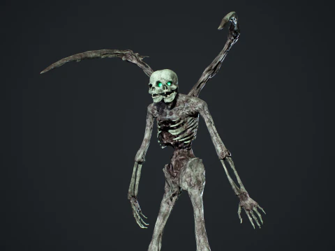 Mostro da incubo 3 Modello 3D