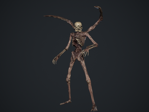 Nightmare Monster 3 Model 3D