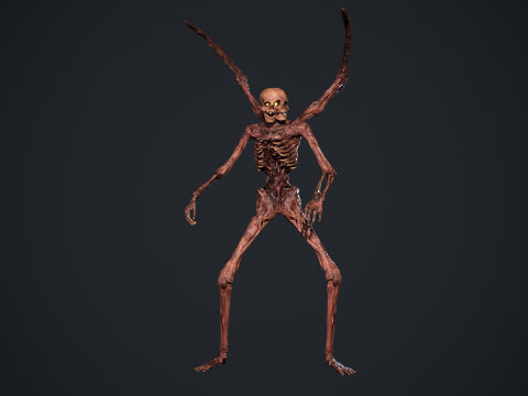 Nightmare Monster 3 Model 3D
