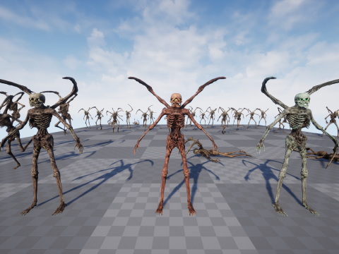 Nightmare Monster 3 Model 3D