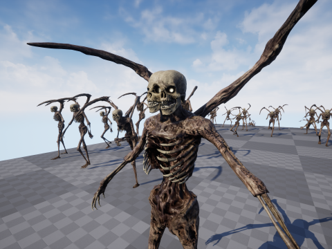 Nightmare Monster 3 Model 3D