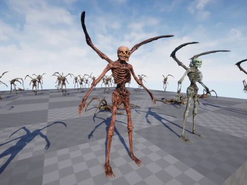 Mostro da incubo 3 Modello 3D