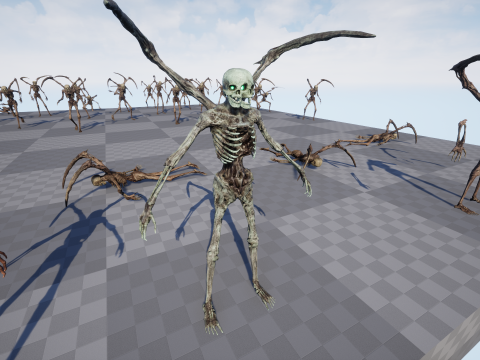 Nightmare Monster 3 Model 3D