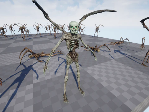 Mostro da incubo 3 Modello 3D