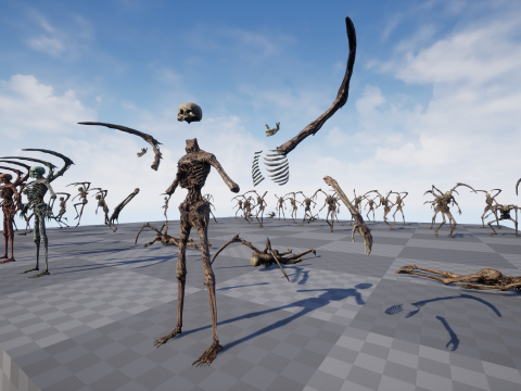 Nightmare Monster 3 Model 3D