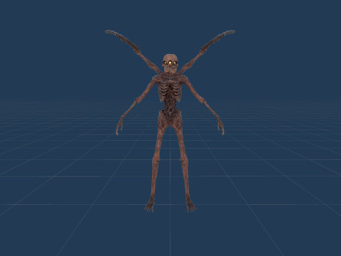 Nightmare Monster 3 Model 3D
