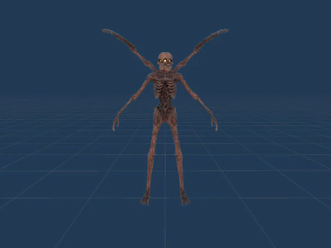 Mostro da incubo 3 Modello 3D