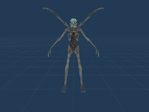 Nightmare Monster 3 Model 3D