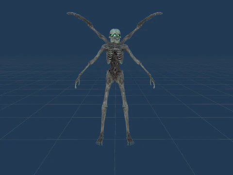 Mostro da incubo 3 Modello 3D