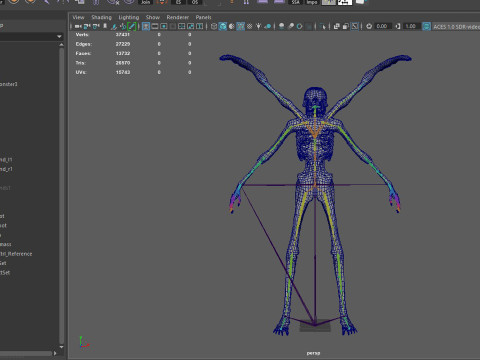 Nightmare Monster 3 Model 3D