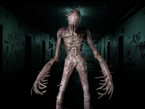 Nightmare Monster 4 3D Model
