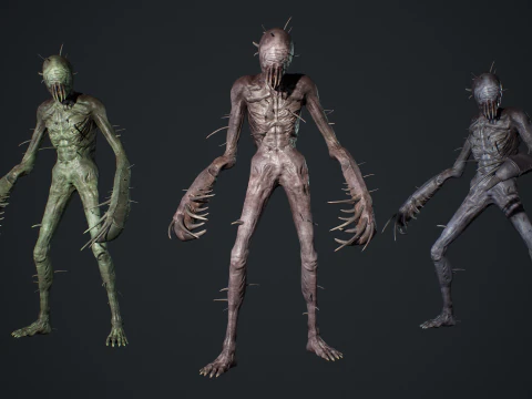 Nightmare Monster 4 3D Model