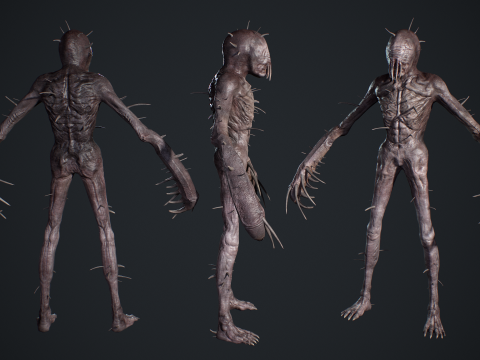 Nightmare Monster 4 Modelo 3D