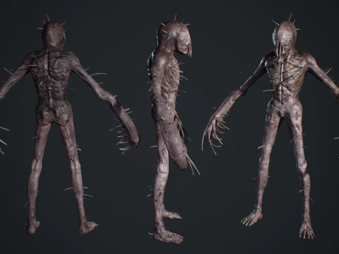 Nightmare Monster 4 3D Model
