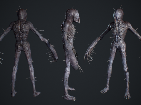 Nightmare Monster 4 Modelo 3D