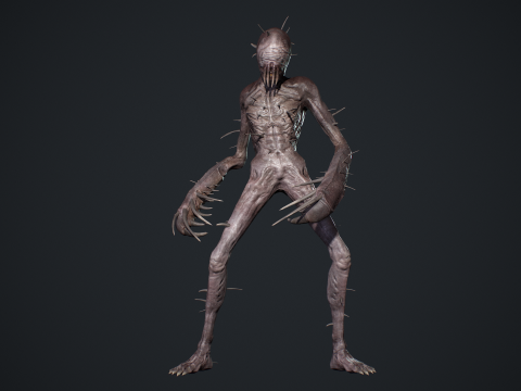 Nightmare Monster 4 Modelo 3D