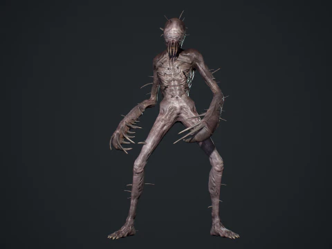 Nightmare Monster 4 3D Model