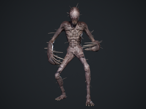 Nightmare Monster 4 Modelo 3D