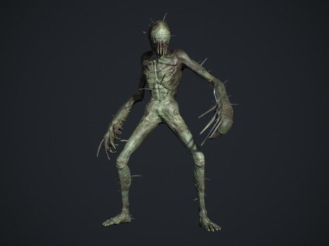 Nightmare Monster 4 Modelo 3D
