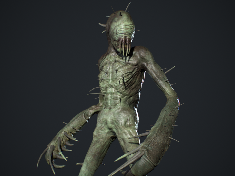 Nightmare Monster 4 Modelo 3D