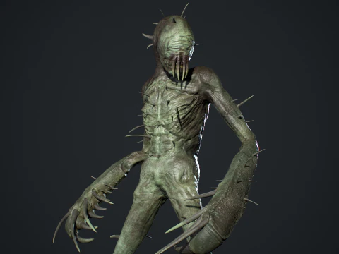 Nightmare Monster 4 3D Model