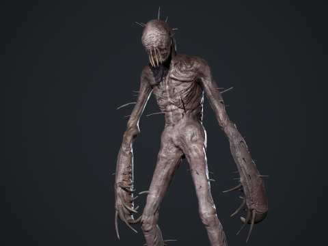 Nightmare Monster 4 Modelo 3D