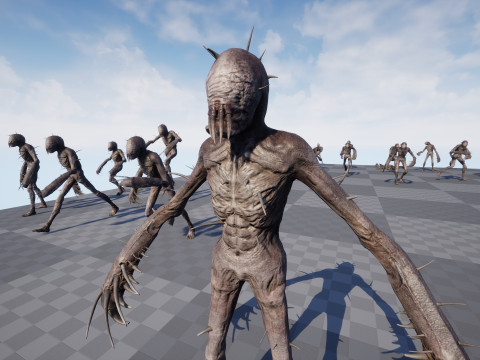 Nightmare Monster 4 Modelo 3D