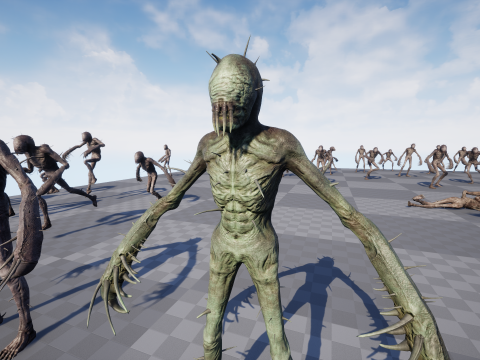 Nightmare Monster 4 Modelo 3D