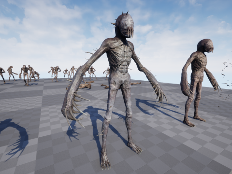Nightmare Monster 4 Modelo 3D