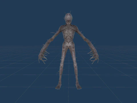 Nightmare Monster 4 3D Model