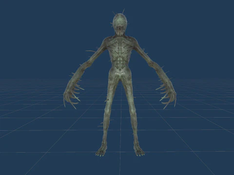 Nightmare Monster 4 3D Model