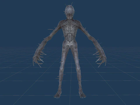 Nightmare Monster 4 3D Model