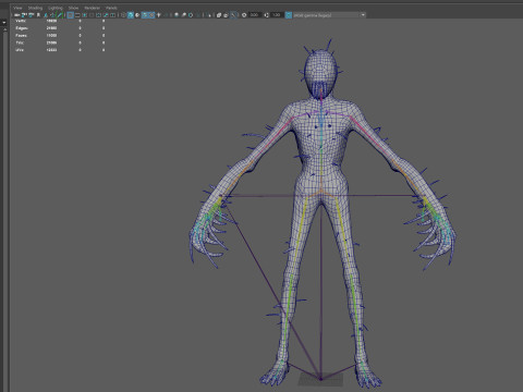 Nightmare Monster 4 Modelo 3D