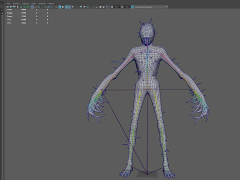 Nightmare Monster 4 3D Model