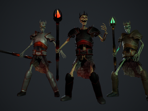 Skeleton 06 Modelo 3D