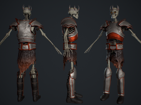 Skeleton 06 Modelo 3D