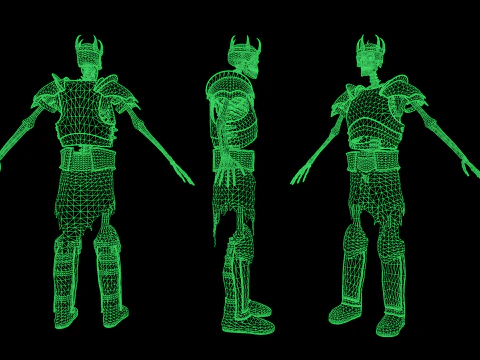 Skeleton 06 3D Model