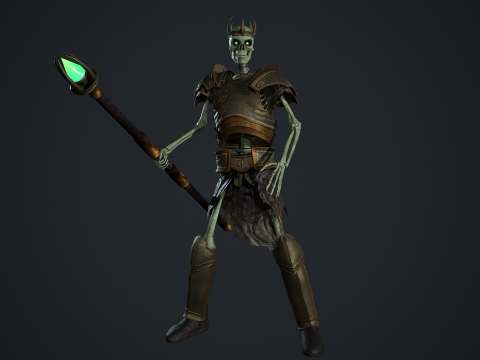 Skeleton 06 Modelo 3D
