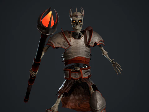 Skeleton 06 3D Model