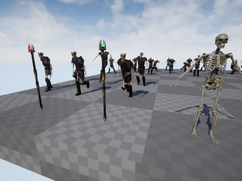 Skeleton 06 3D Model
