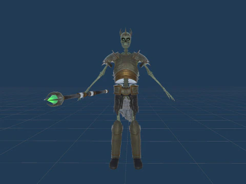 Skeleton 06 3D Model