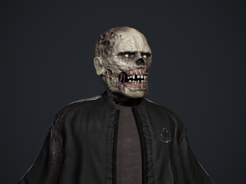 Zombie Gopnik Modelo 3D