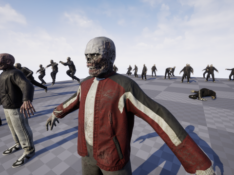 Zombie Gopnik Modelo 3D