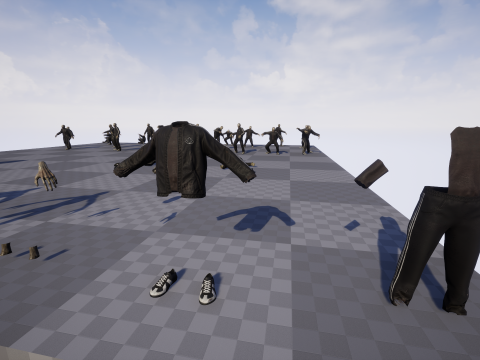 Zombie Gopnik Modelo 3D